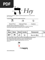 Understanding the Hebrew Letter Tsade | PDF | Jewish Theology ...