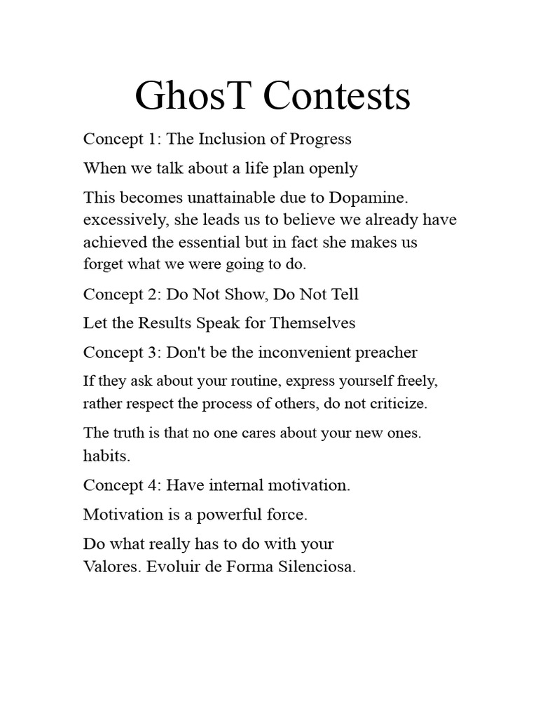 Ghost Mode | PDF