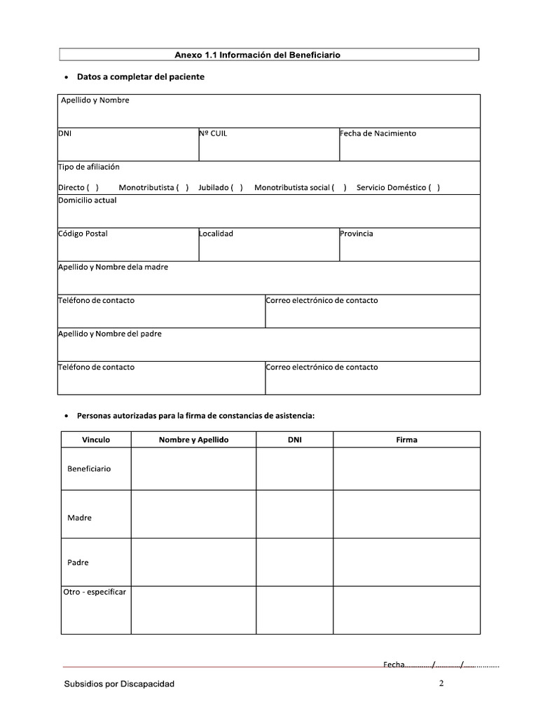INFO BENEF 1.1 | PDF