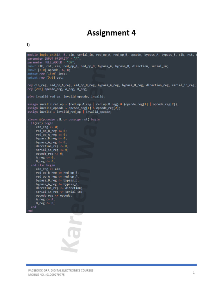 Digital Electronics Courses Group | PDF