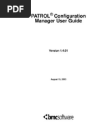 Patrol Configuration Manager User Guide: August 15, 2003