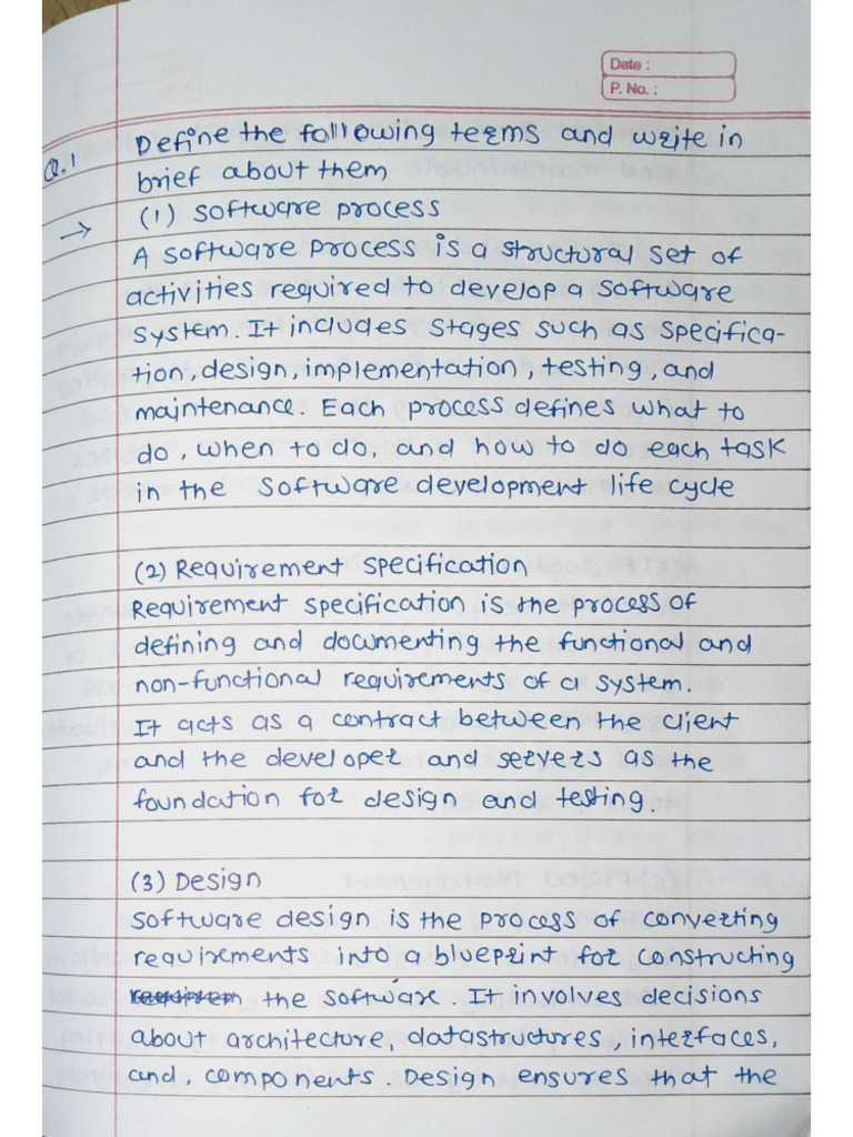 SE Notes | PDF