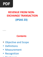 IPSAS 23: Non-Exchange Revenue Standards | PDF | Taxes | Expense