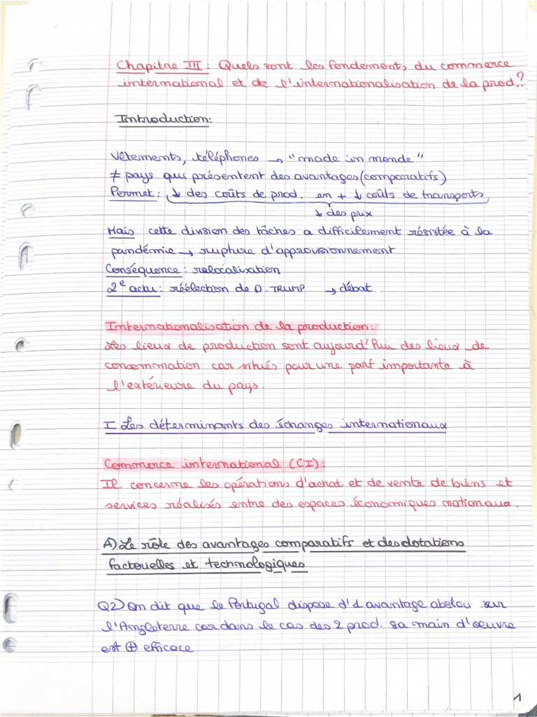 Chapitre 3 Ses | PDF
