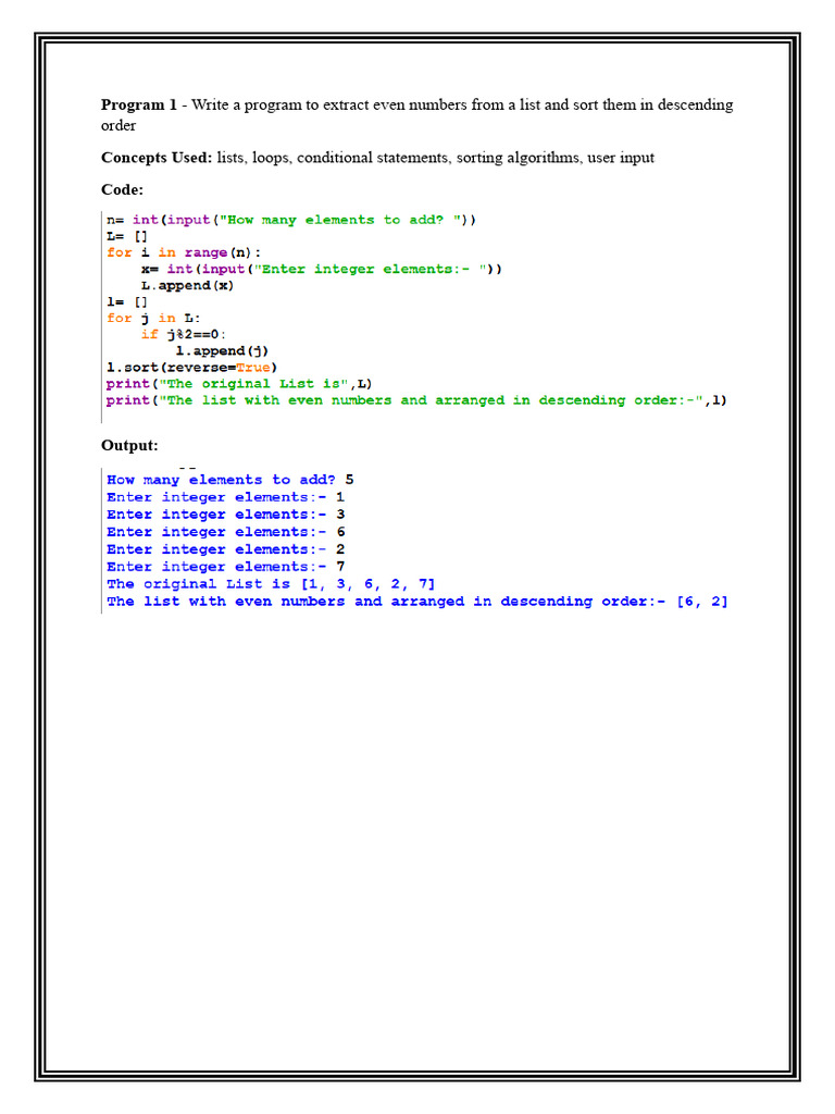 Python Programs for Data Management | PDF | Computer Program | Programming