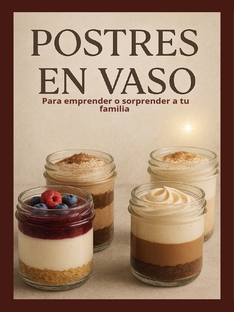 Ebook Postres en Vaso2 | PDF | Postres | Chocolate