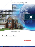 Honeywell Alarmnet Communicators Device Agency Listings