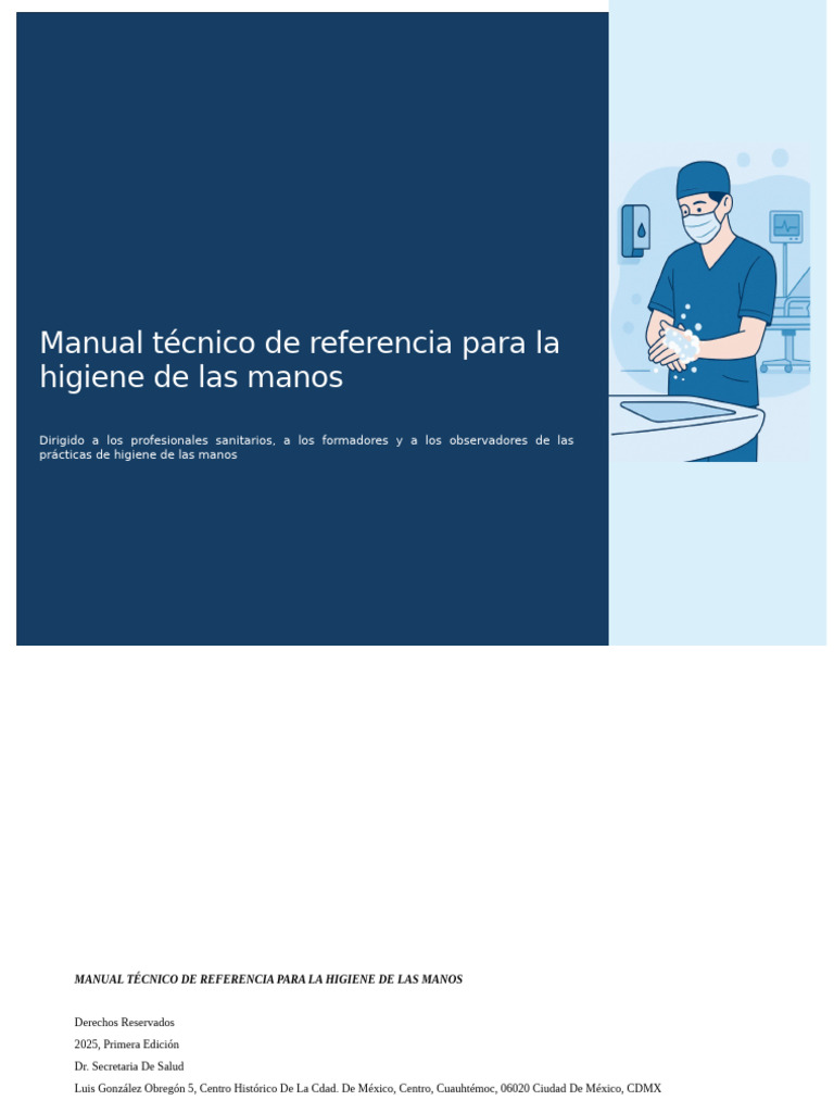 Guía Técnica para la Higiene de Manos | PDF | Lavado de manos | Higiene