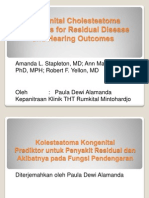 Congenital Cholesteatoma