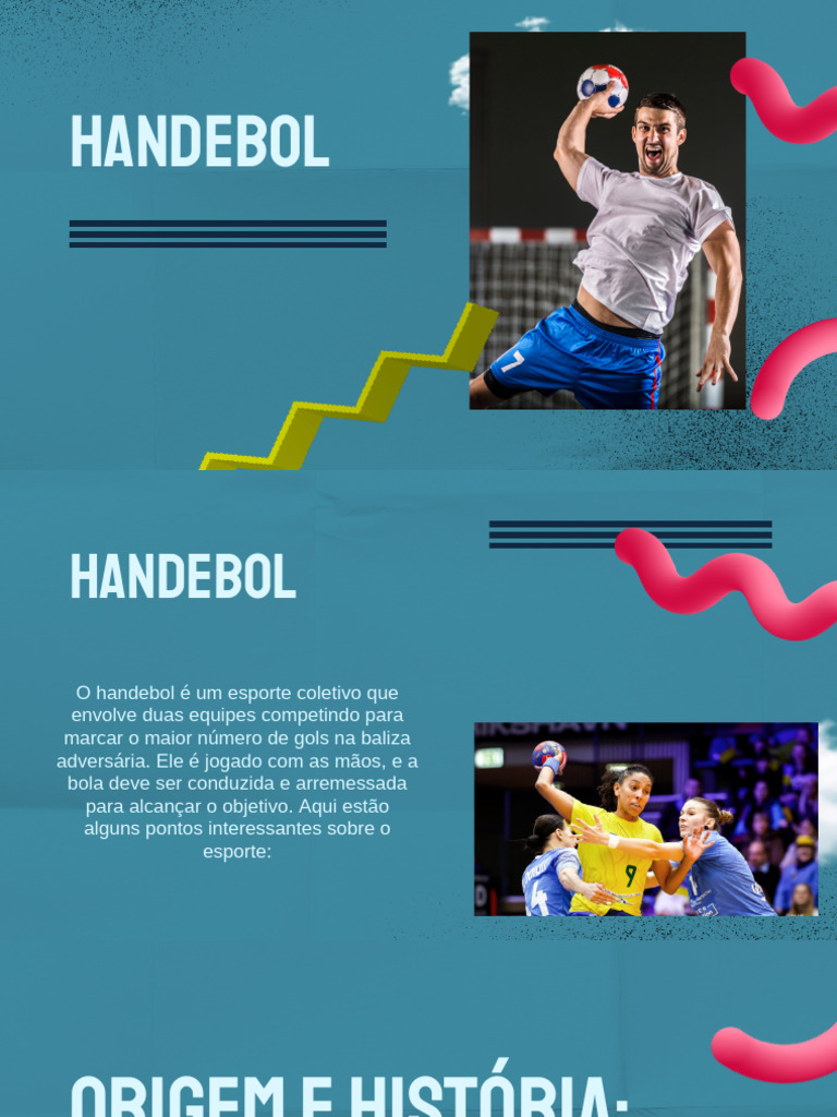 Introdução ao Handebol: Regras e História | PDF
