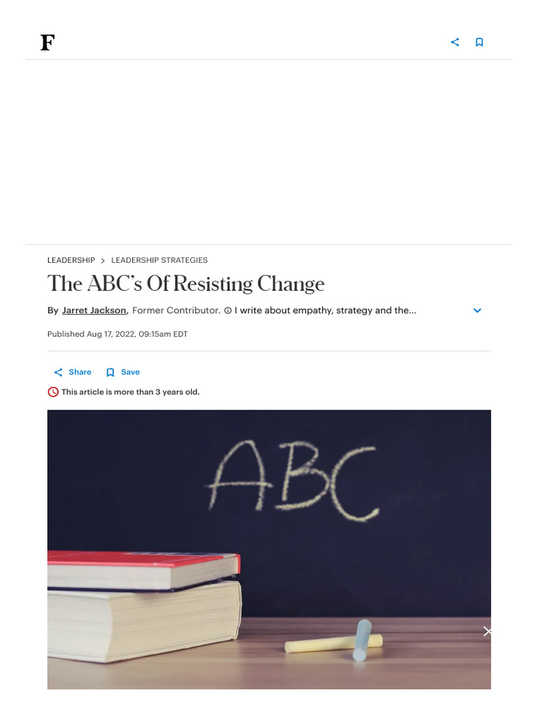 Overcoming Resistance to Change | PDF | Affect (Psychology) | Emotions