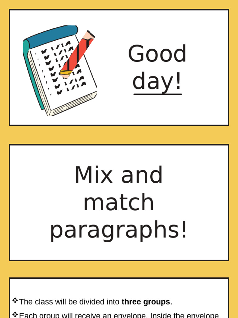 Types of Writing Education Presentation in Colorful Bright Fun Style ...