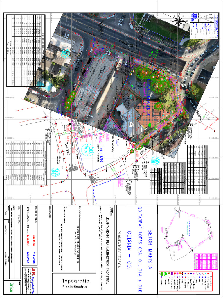 Planta Topográfica da Praça Latif Sebba | PDF