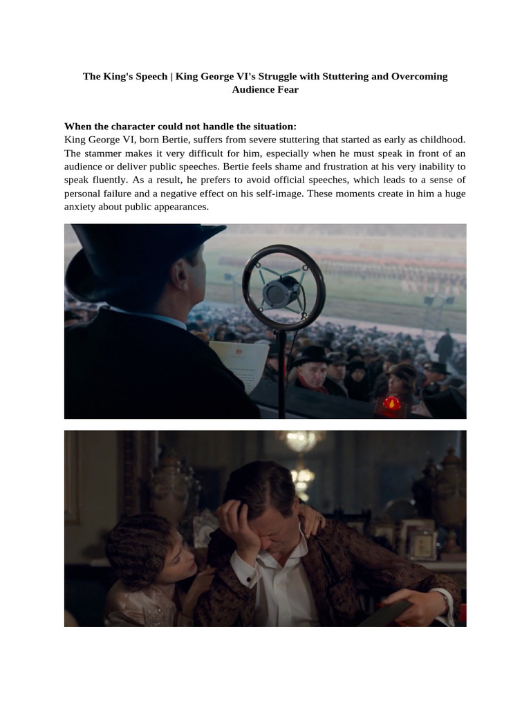 The King's Speech _ King George VI's Struggle With Stuttering and ...