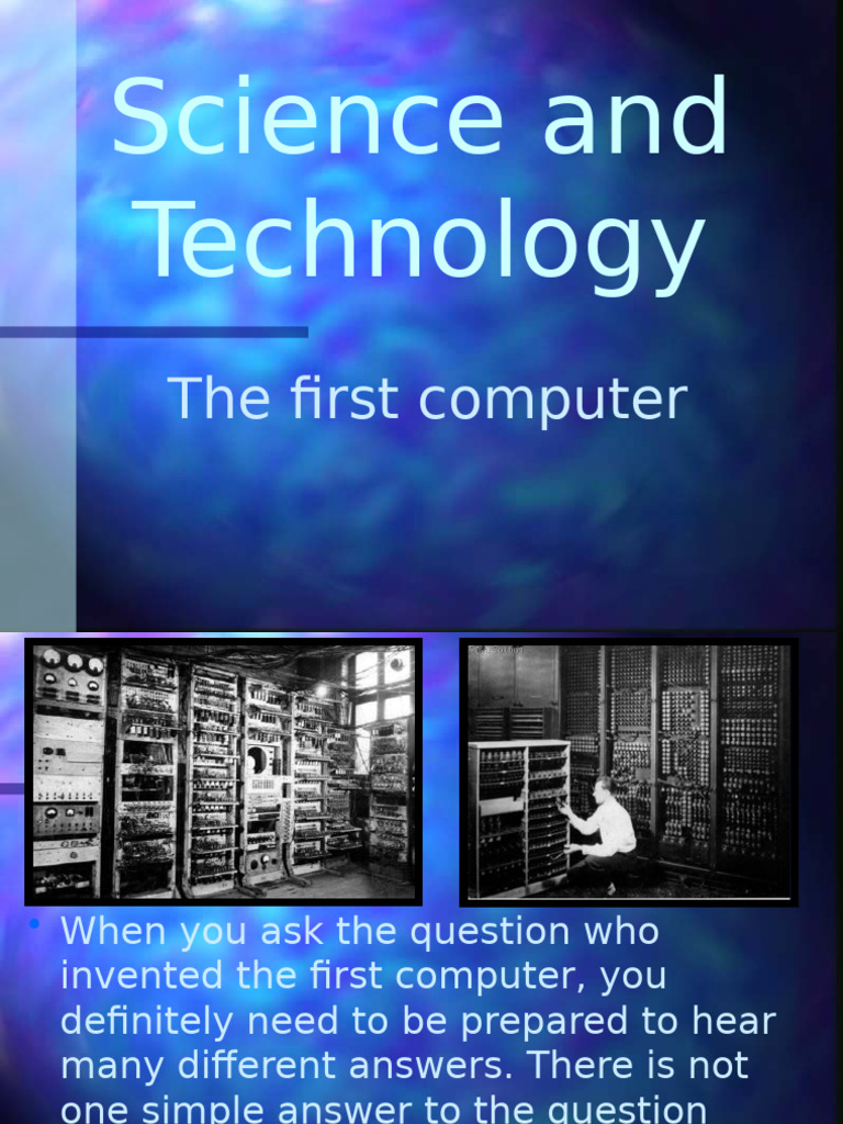 History of Early Computer Inventions | PDF | Theory Of Computation ...