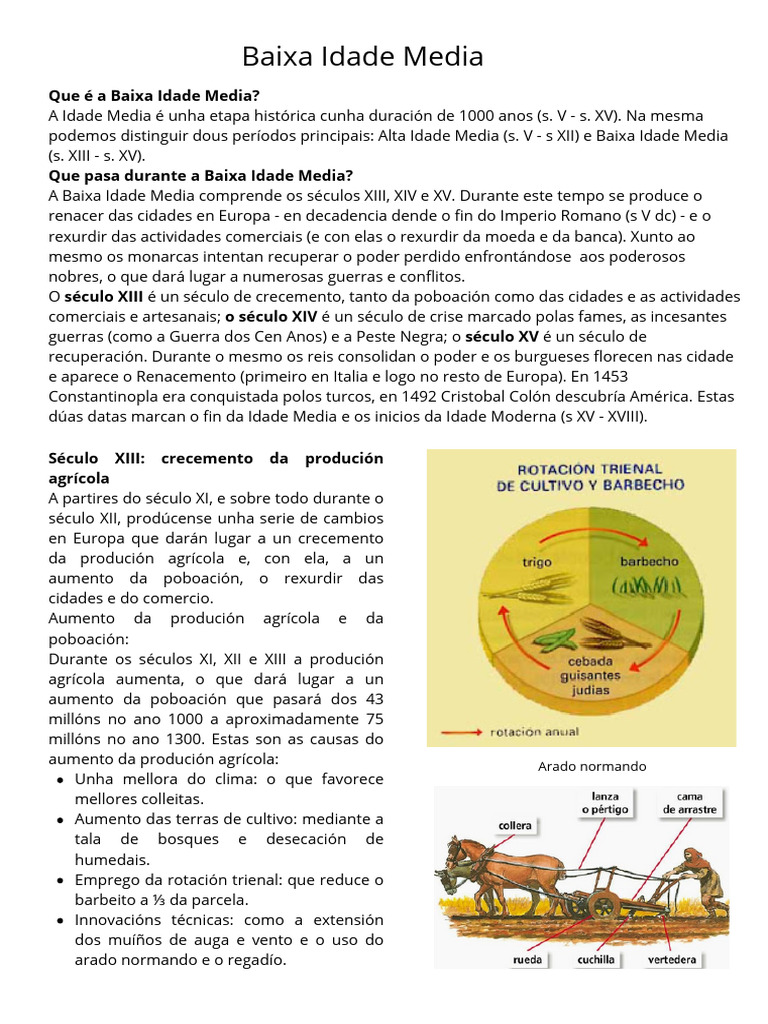 Baixa Idade Media | PDF