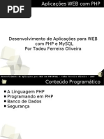 Download Aulas PHP com Mysql by tadeu_fo SN96116 doc pdf