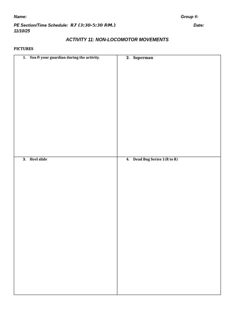 Activity 11 Pictures | PDF