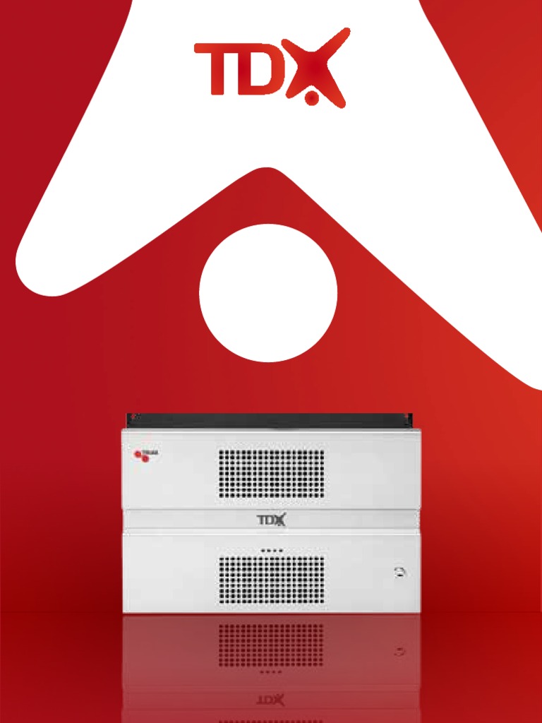 TDX Headend Technology Overview | PDF | Input/Output | Orthogonal ...