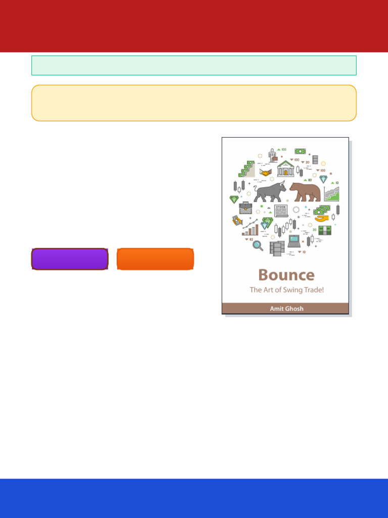 Bounce The Art of Swing Trade 3rd Edition Amit Ghosh ebook ...