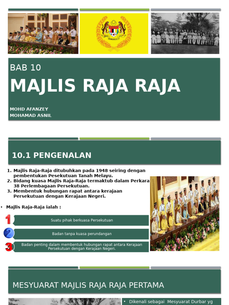 Bab 10 Majlis Raja Raja | PDF
