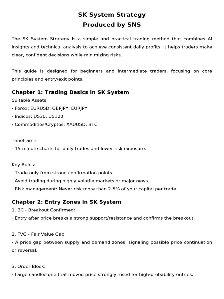 SK System Strategy SNS | PDF