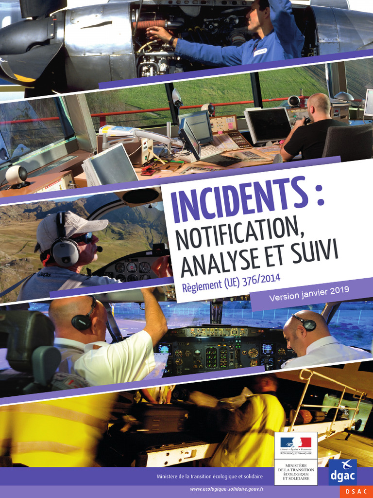 Notification des incidents en aviation | PDF | Sécurité des systèmes d ...