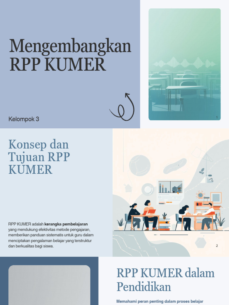 Panduan RPP KUMER untuk Pembelajaran Efektif | PDF