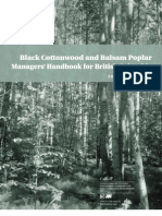 Black Cottonwood and Balsam Poplar Managers' Handbook For British Columbia