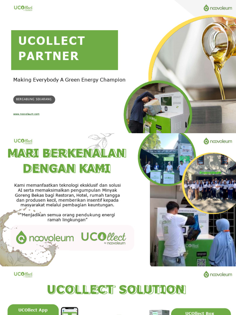 UCOllect: Solusi Energi Ramah Lingkungan | PDF