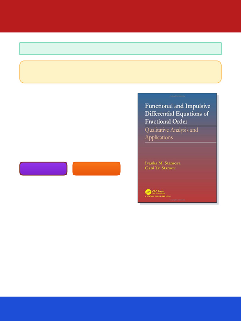 Functional and impulsive differential equations of fractional order ...