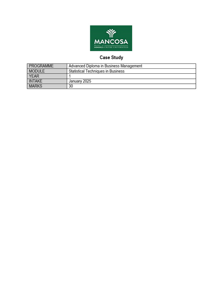 Salary Analysis Case Study: Statistical Techniques | PDF