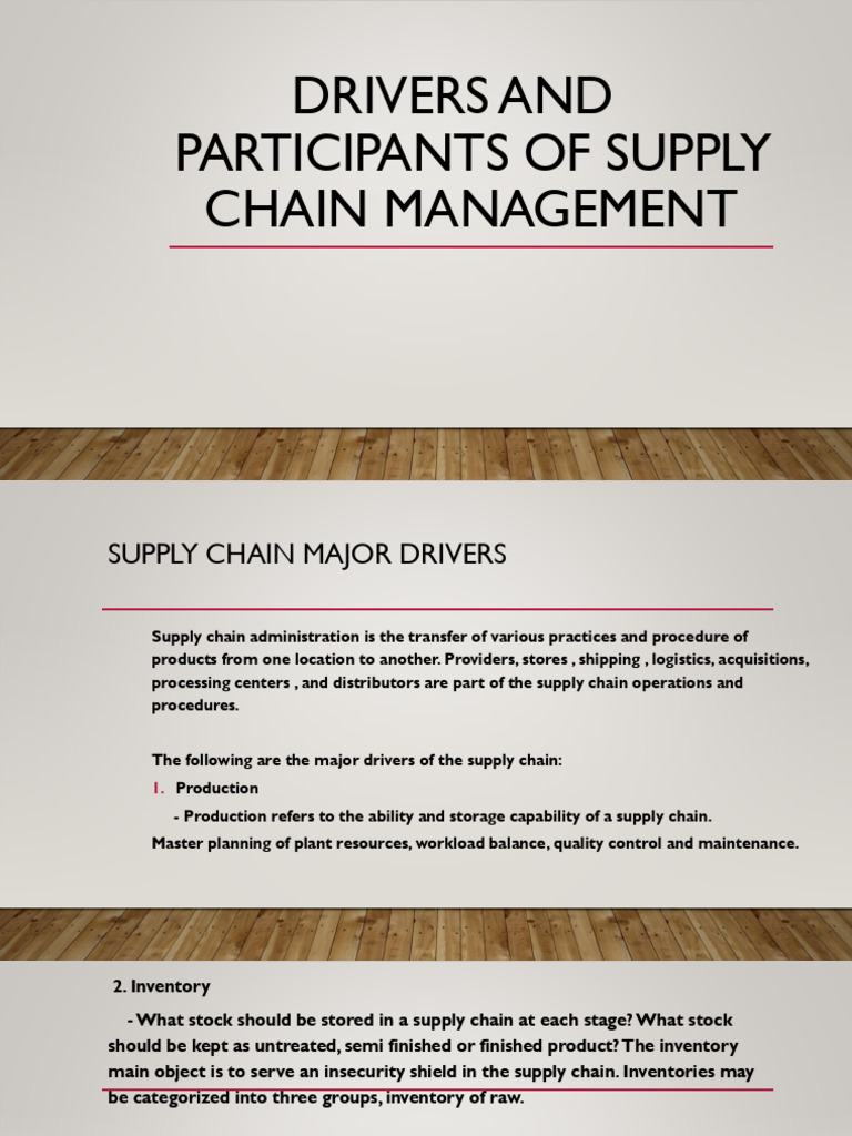 Presentation 5 | PDF | Supply Chain | Inventory