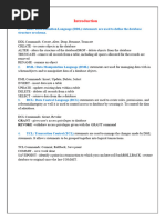 SQL Examples for STUDENT Table | PDF
