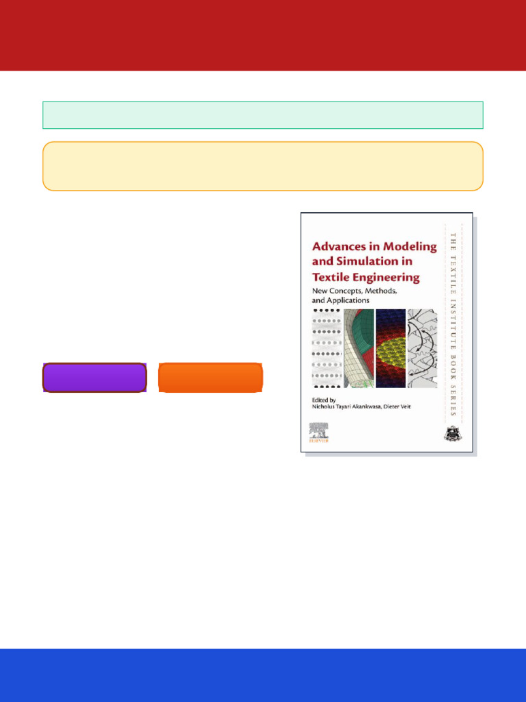 84715 | PDF | Textiles | Simulation