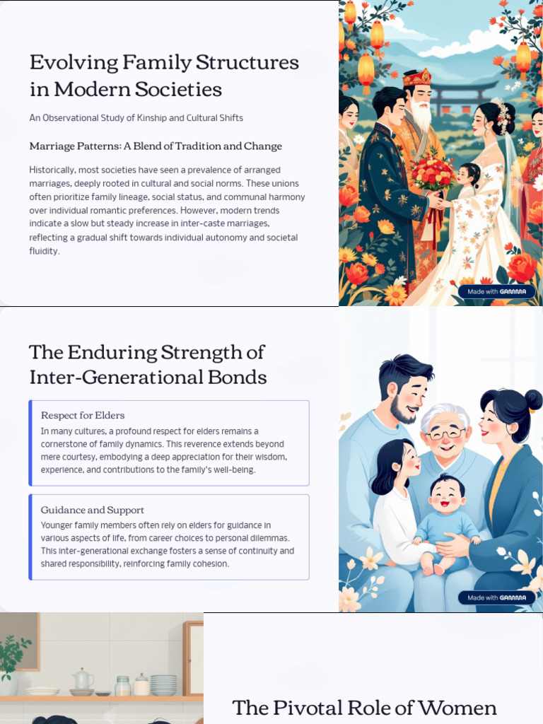 Evolving Family Structures in Modern Societies (1) | PDF | Family ...