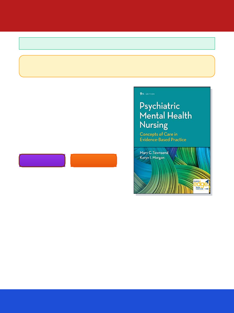 (Original PDF) Psychiatric Mental Health Nursing Concepts of Care in ...