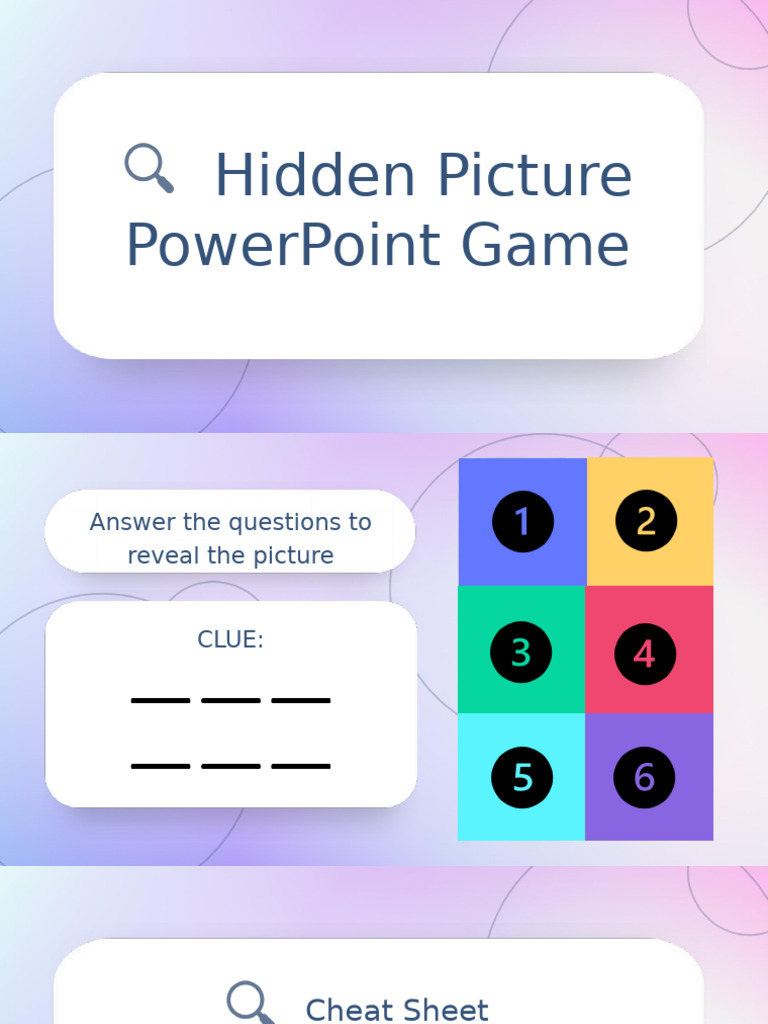 49 Hidden Picture Game | PDF