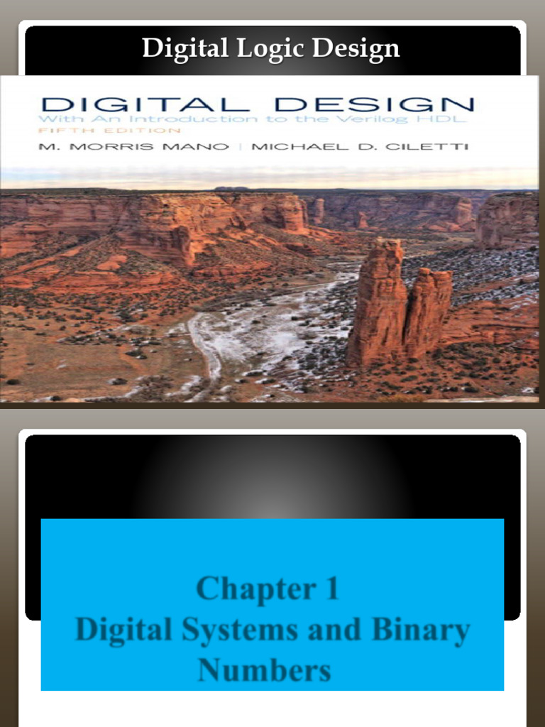 Digital Logic Design: Binary Systems Overview | PDF | Boolean Algebra ...
