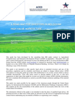 Road Map for Investors in Moldovan High Value Agriculture