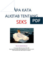 Apa Kata Alkitab Tentang Seks-Terjemahan Pribadi