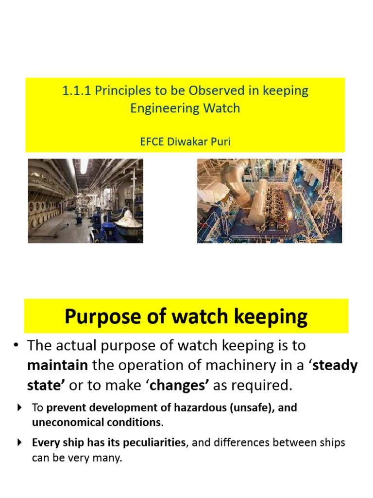 1 1 1 & 1 1 2 & 1 1 3 Principles of Watchkeeping Ref Notes | PDF ...