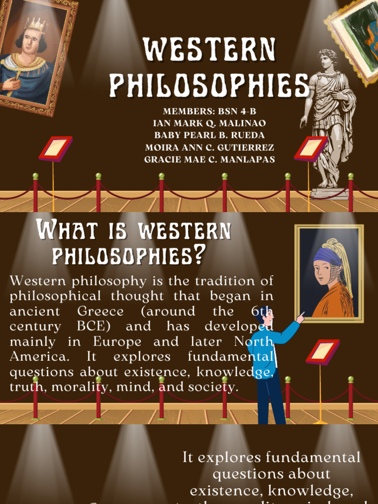Overview of Western Philosophies | PDF