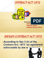 Indian Contract Act 1872 Essentials