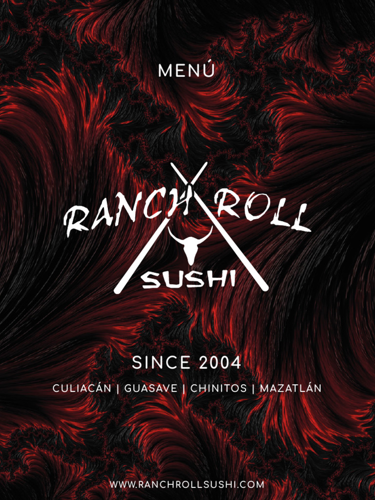Menú Ranch Roll Sin Precios | PDF | Alimentos | Ingredientes de comida