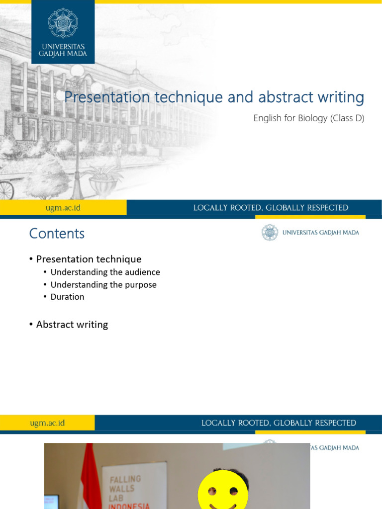 Effective Presentation Techniques & Abstracts | PDF