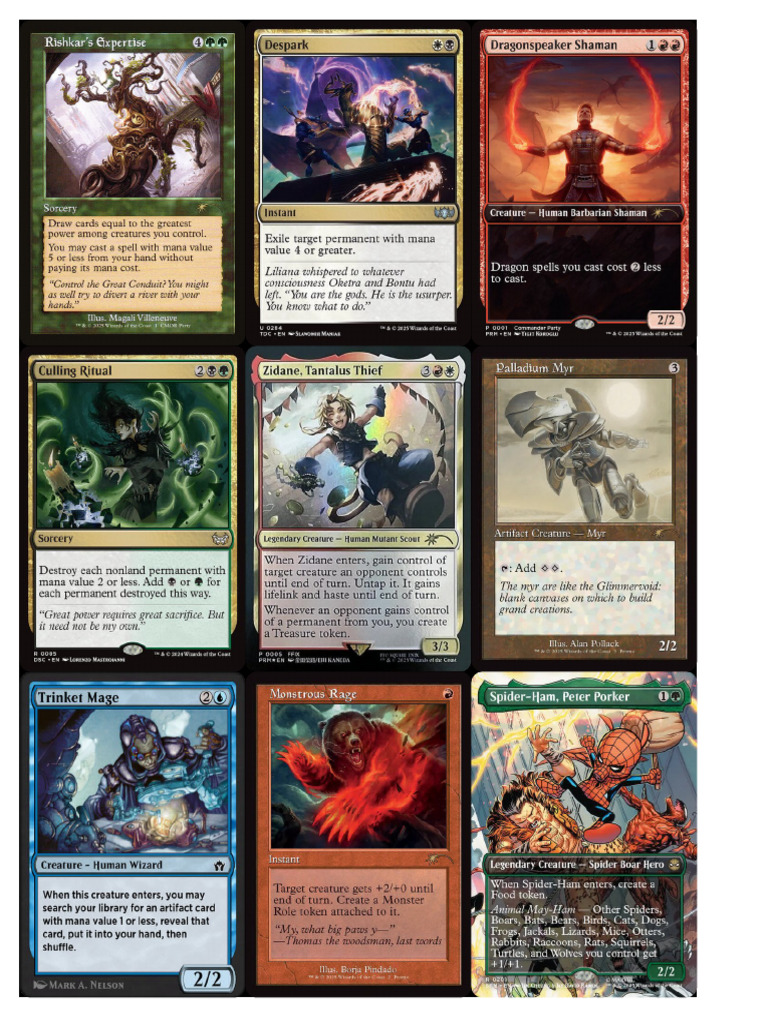 MTG Print | PDF
