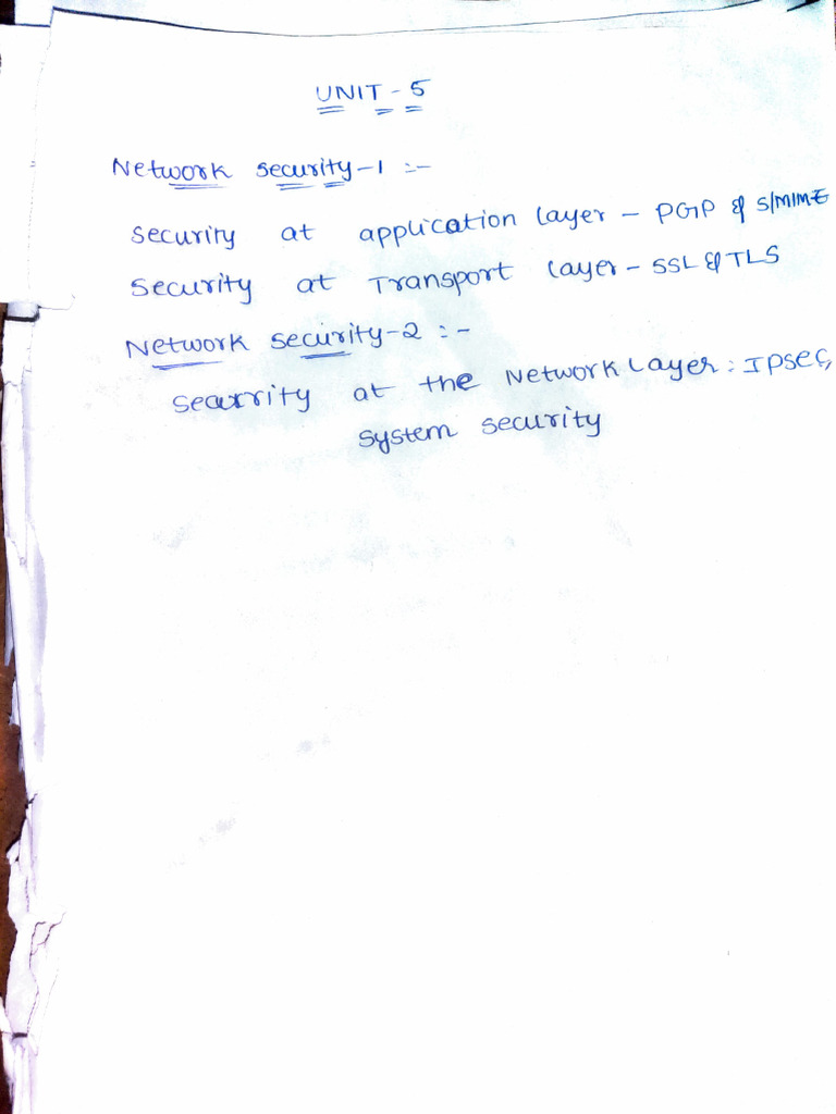 Unit 5 Cns Material | PDF