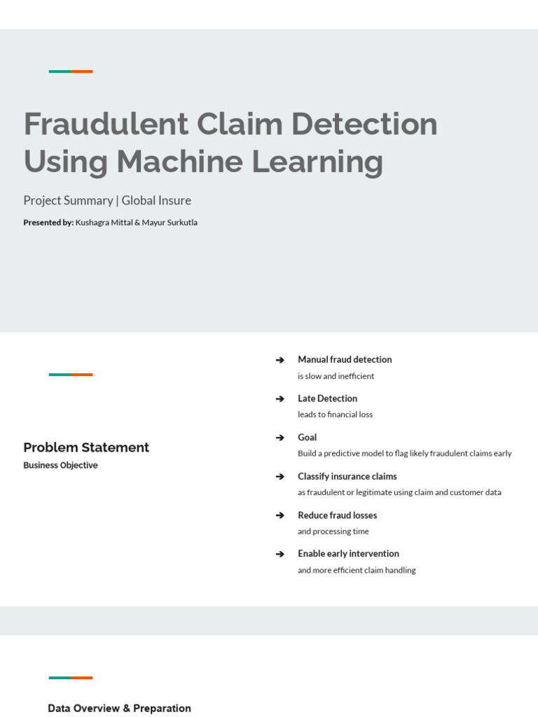Machine Learning for Fraud Detection | PDF | Logistic Regression ...
