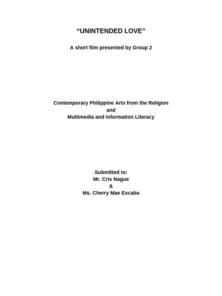 Copy of Script Group 2 | PDF